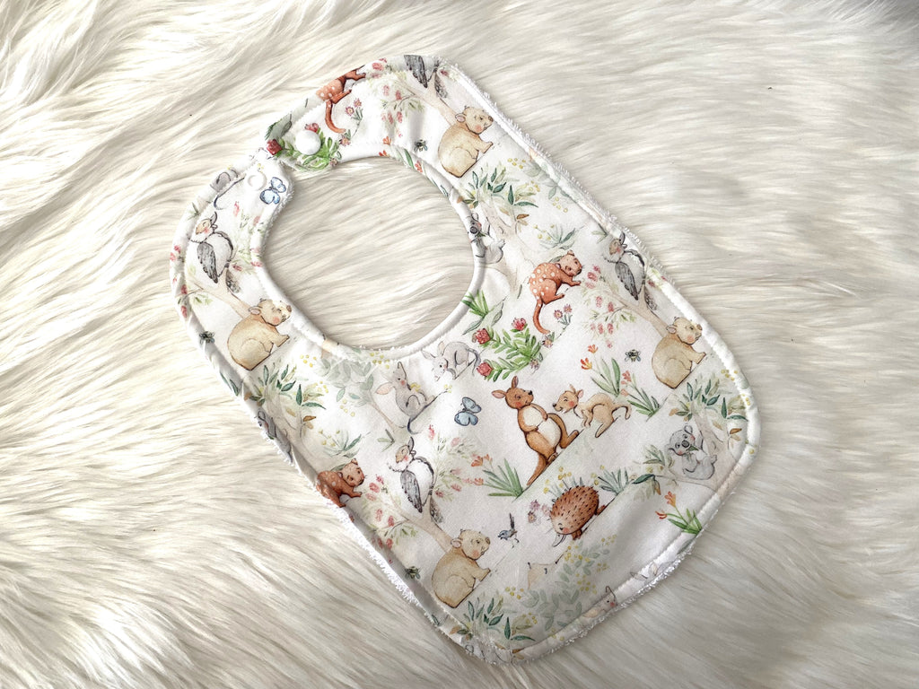 Australian Bush Animals Bib