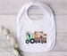 Green Halloween Tractor Bib