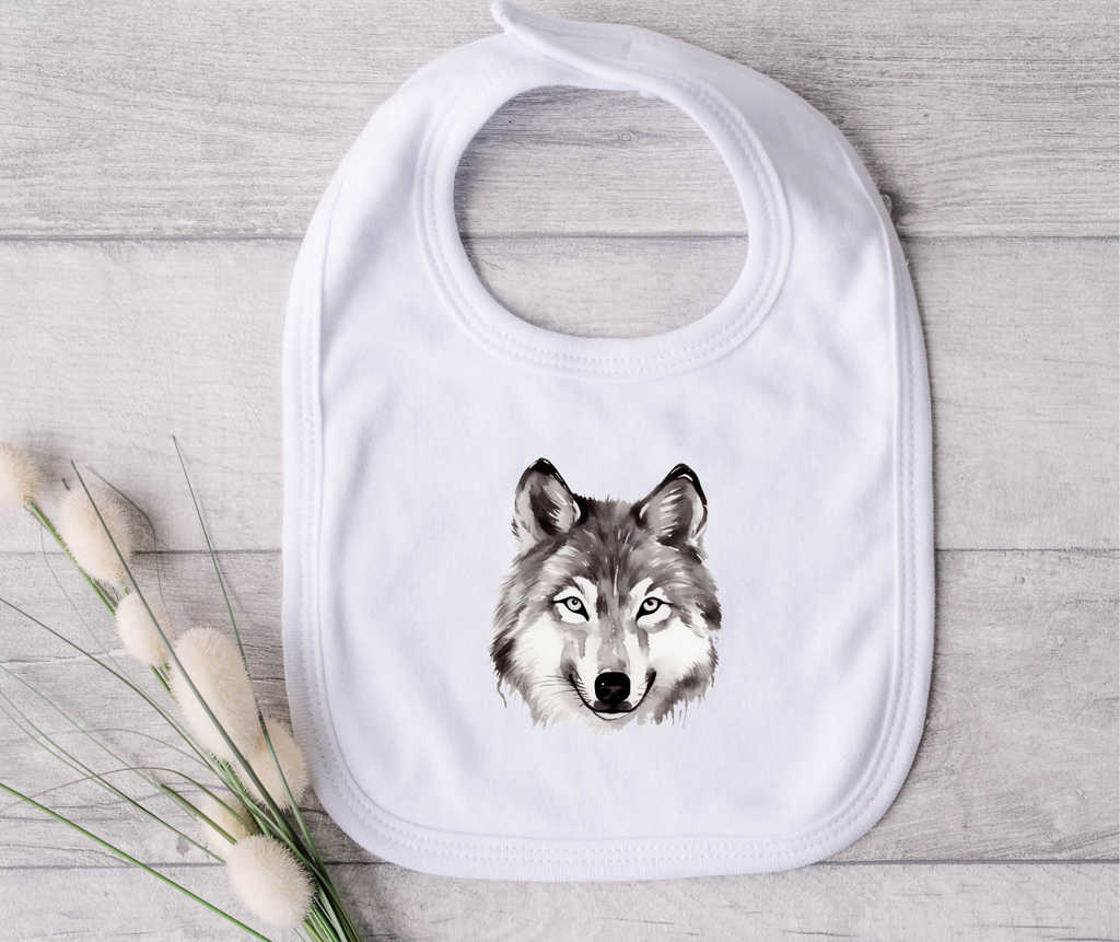 Wild Wolf Bib