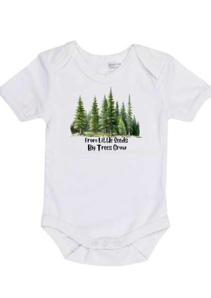 From Little Seeds Mightys Trees Grow Onesie