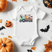 Green Halloween Tractor Onesie