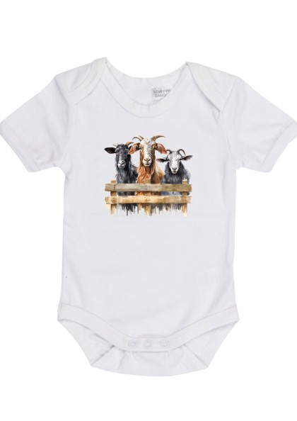 Goats On A Fence Onesie