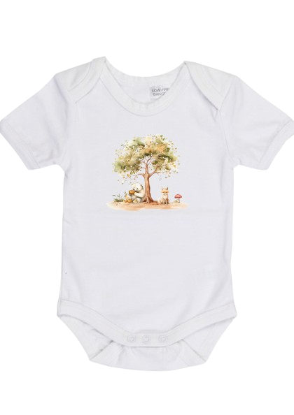 Woodland Friends Onesie