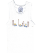 Hand Embroidered White Duck Singlet - Little Branches Boutique