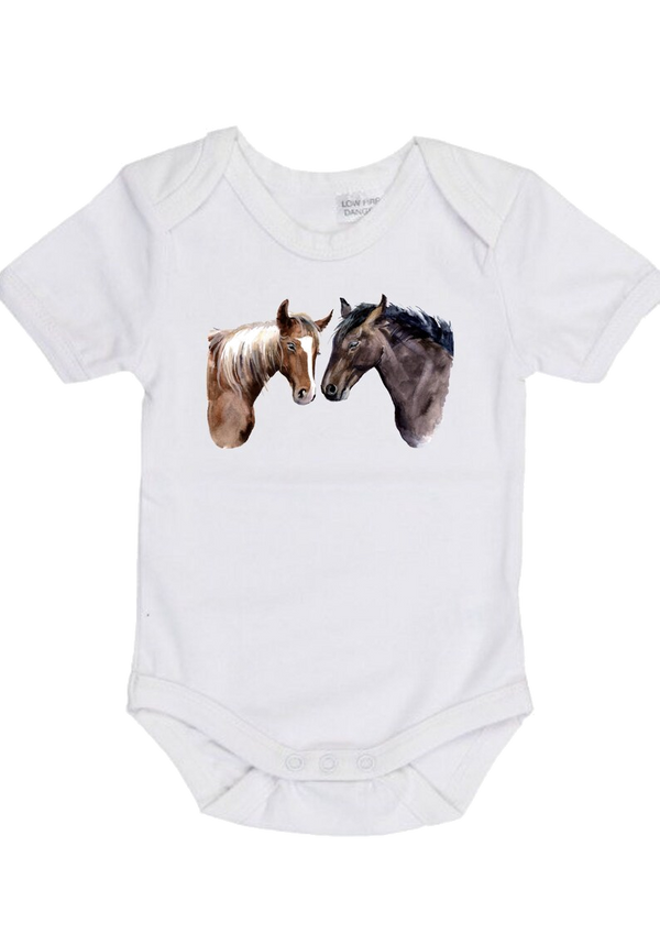 Horse Lovers Onesie - Little Branches Boutique