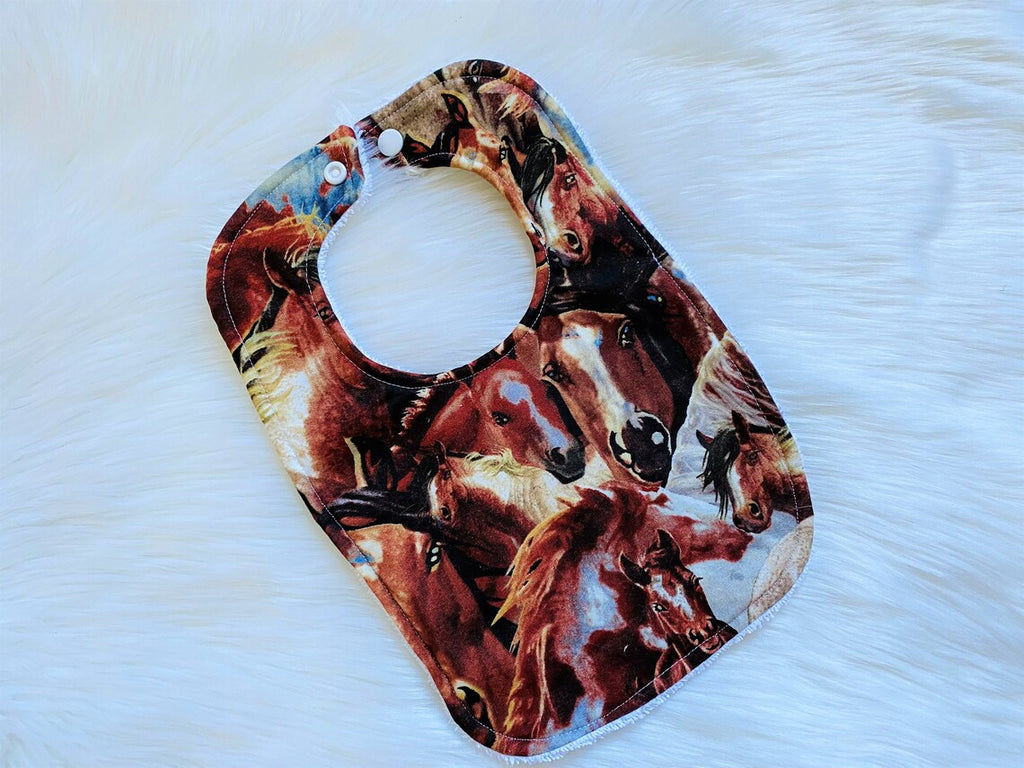 Horse Mob Bib