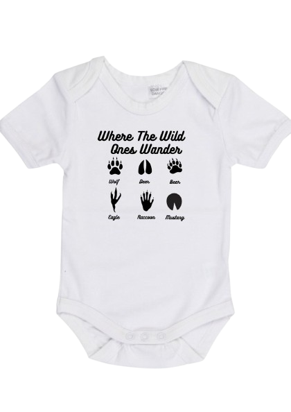 Where The Wild Ones Wander Onesie