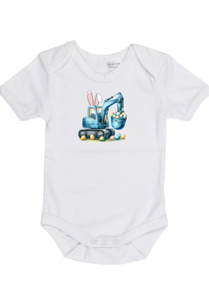 Blue Easter Digger Onesie