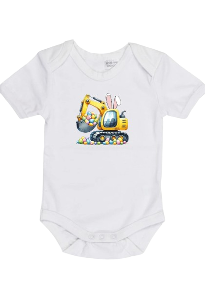 Yellow Easter Digger Onesie