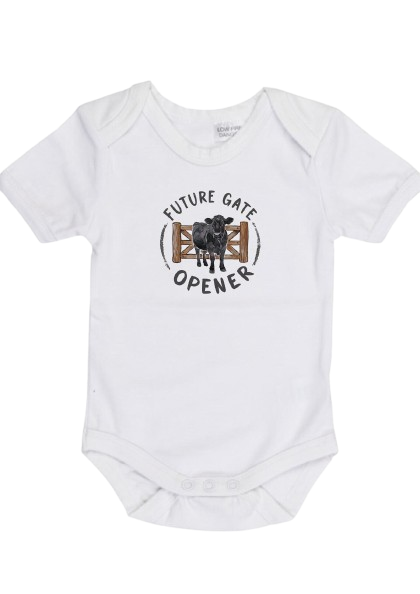 Future Gate Opener Onesie