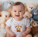 Highland Cow Valentine Onesie