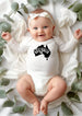 Australian Map Onesie