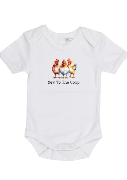 New To The Coop Onesie