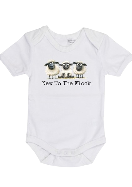 New To The Flock Onesie