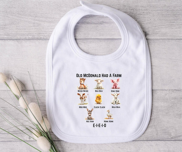 Old McDonald Had A Farm Bib