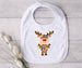 Reindeer Christmas Lights Bib