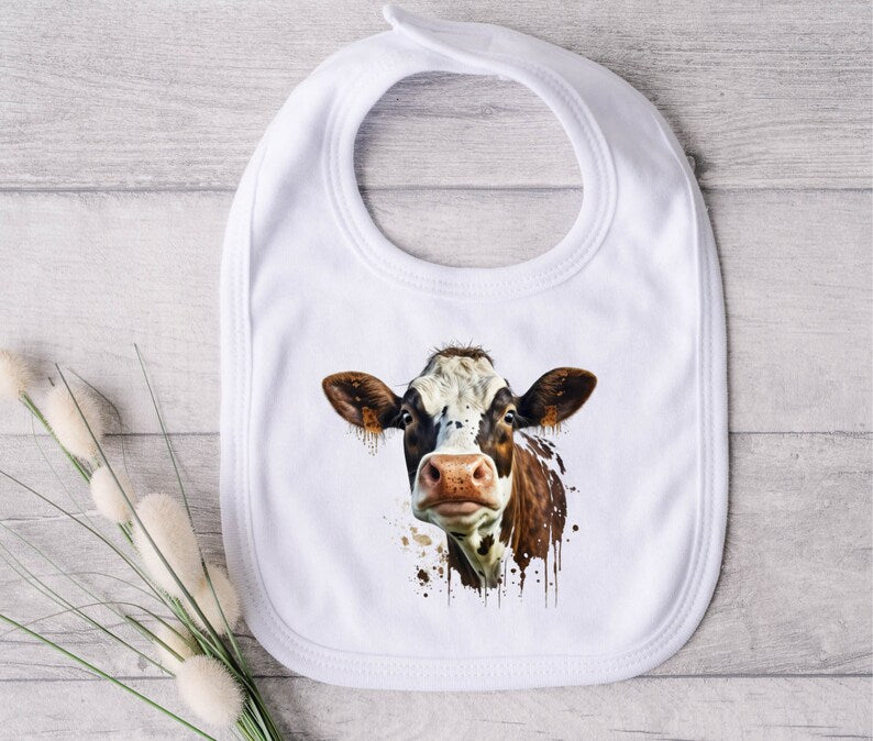 Moo Cow Bib