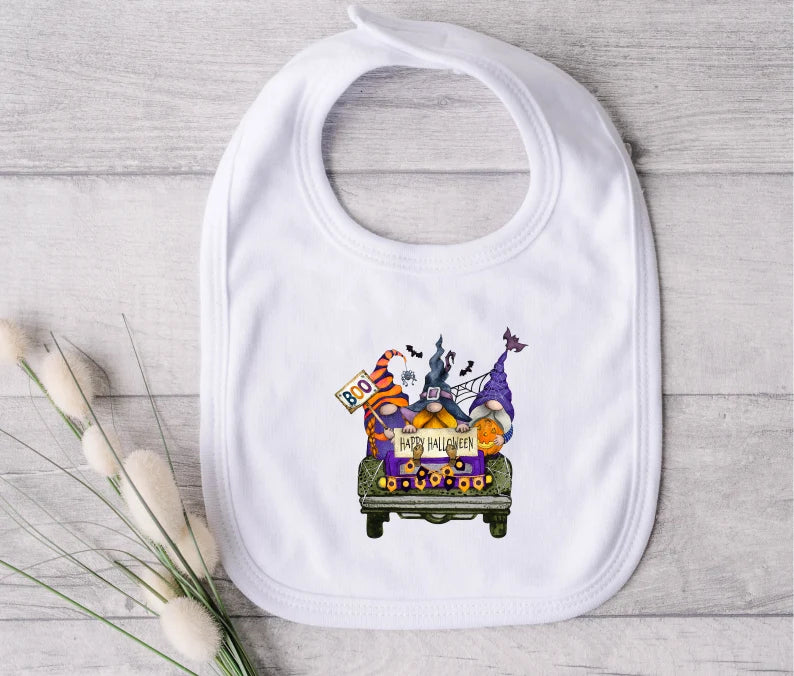 Halloween Gnomes Truck Bib