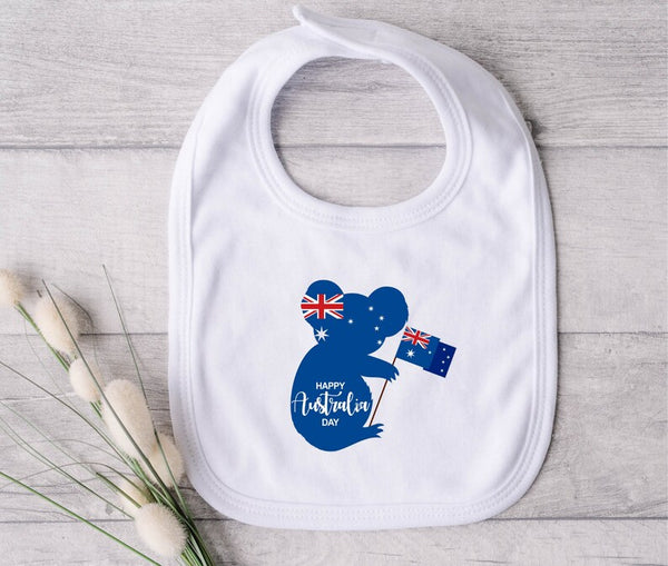 Australia Day Koala Bib
