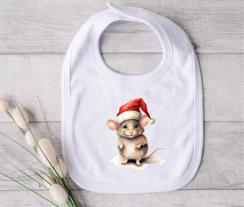 Christmas Mourse Bib