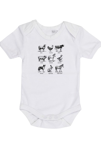 On The Farm Onesie