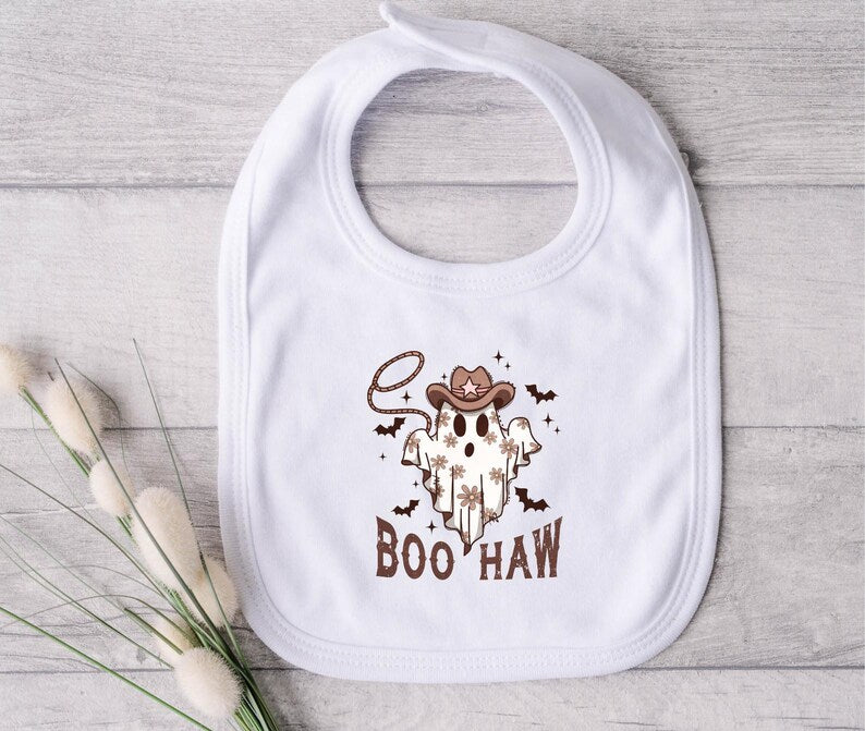 Boo Haw Baby Bib