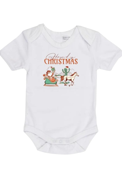 Howdy Christmas Onesie