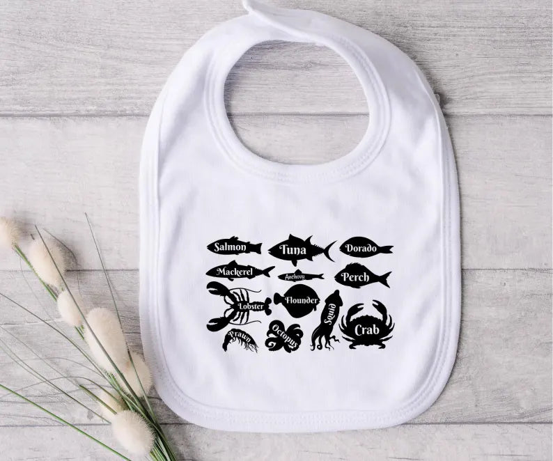 Fish Breeds Bib