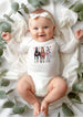 Valentine Horses Onesie