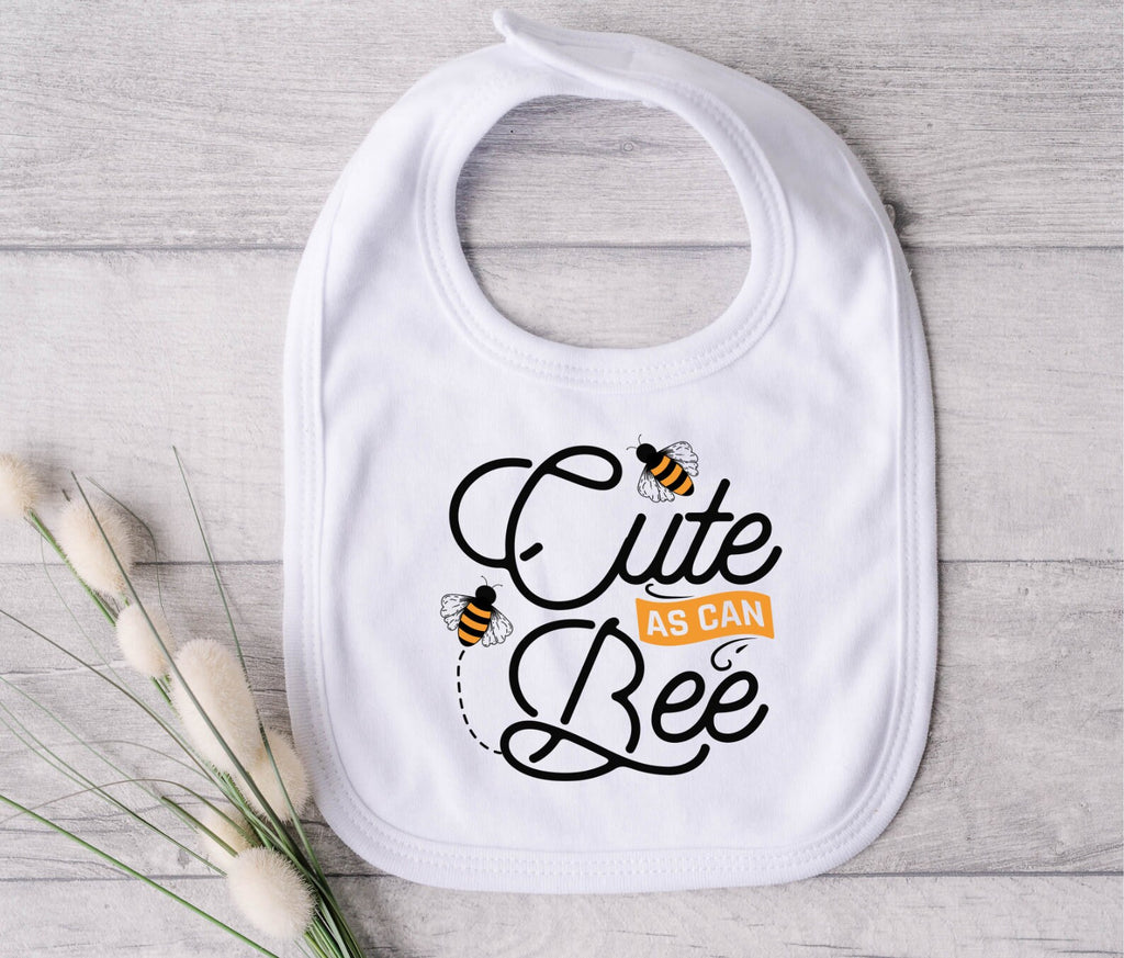 Cute As Can Bee Bib