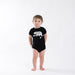 Young & Fearless Black Organic Onesie - Little Branches Boutique 