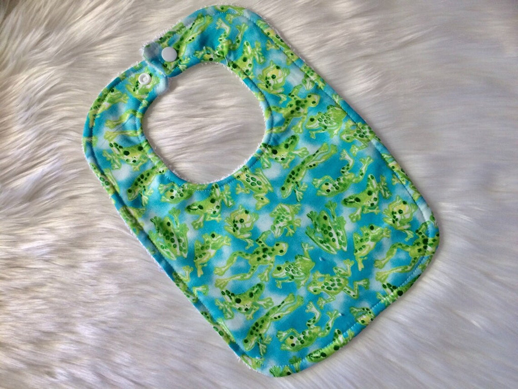 Crazy Frog Baby Bib - Little Branches Boutique