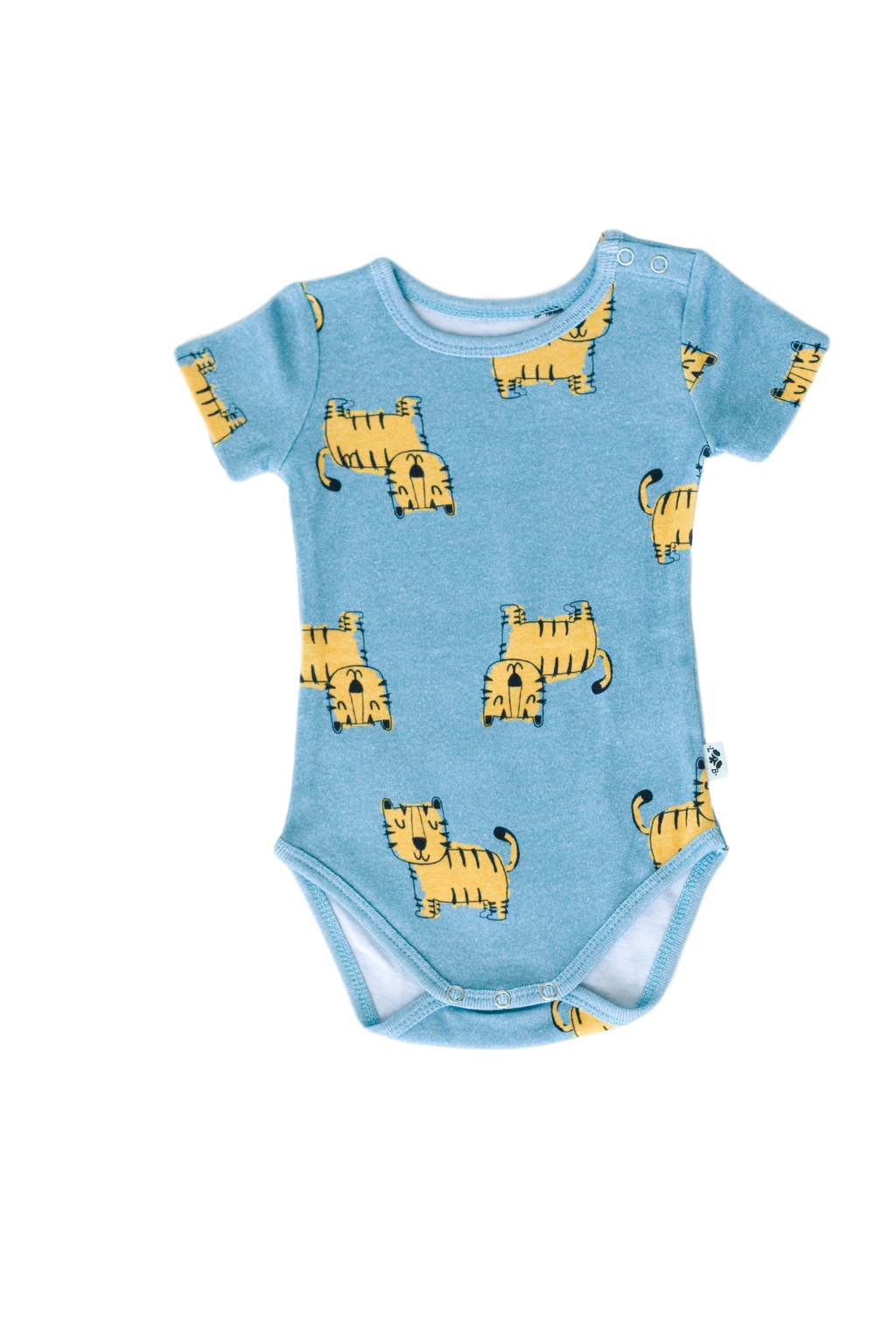 Tiger Vibes Short Sleeve Onesie - Little Branches Boutique 