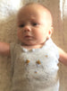 Hand Embroidered Grey Bee Singlet - Little Branches Boutique