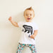 Young & Fearless Organic Cotton Tee White - Little Branches Boutique 