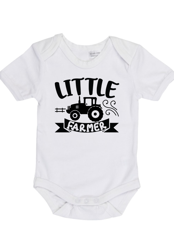 Little Farmer Onesie - Little Branches Boutique