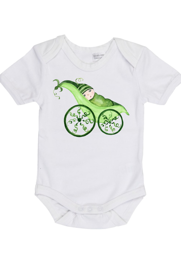 Baby Pea Onesie - Little Branches Boutique
