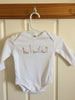 Hand Embroidered Long Sleeve Duck Onesie - Little Branches Boutique 