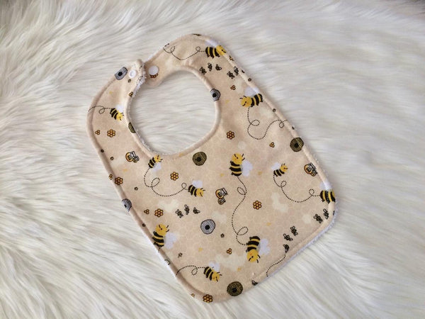 Bumble Bee Baby Bib - Little Branches Boutique