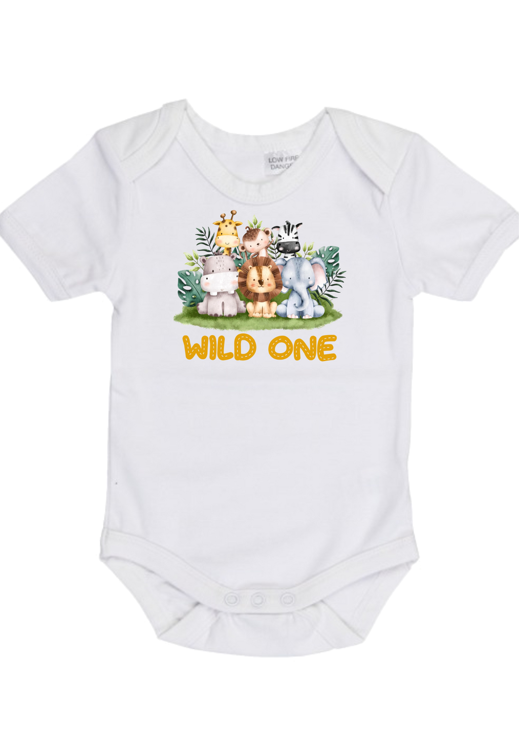 Safari Wild One Onesie - Little Branches Boutique